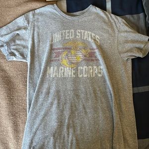 USMC Faded Logo T-Shirt